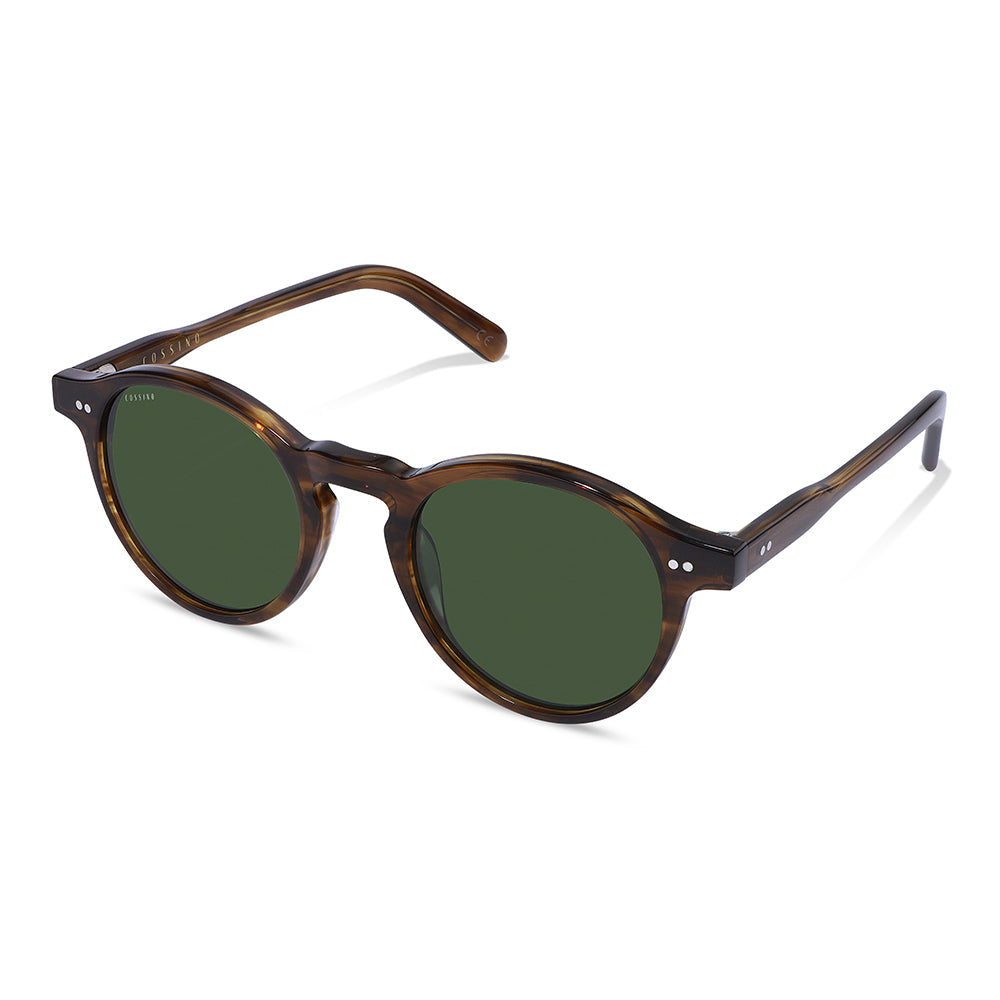 Belize Redon Round Acetate Sunglasses