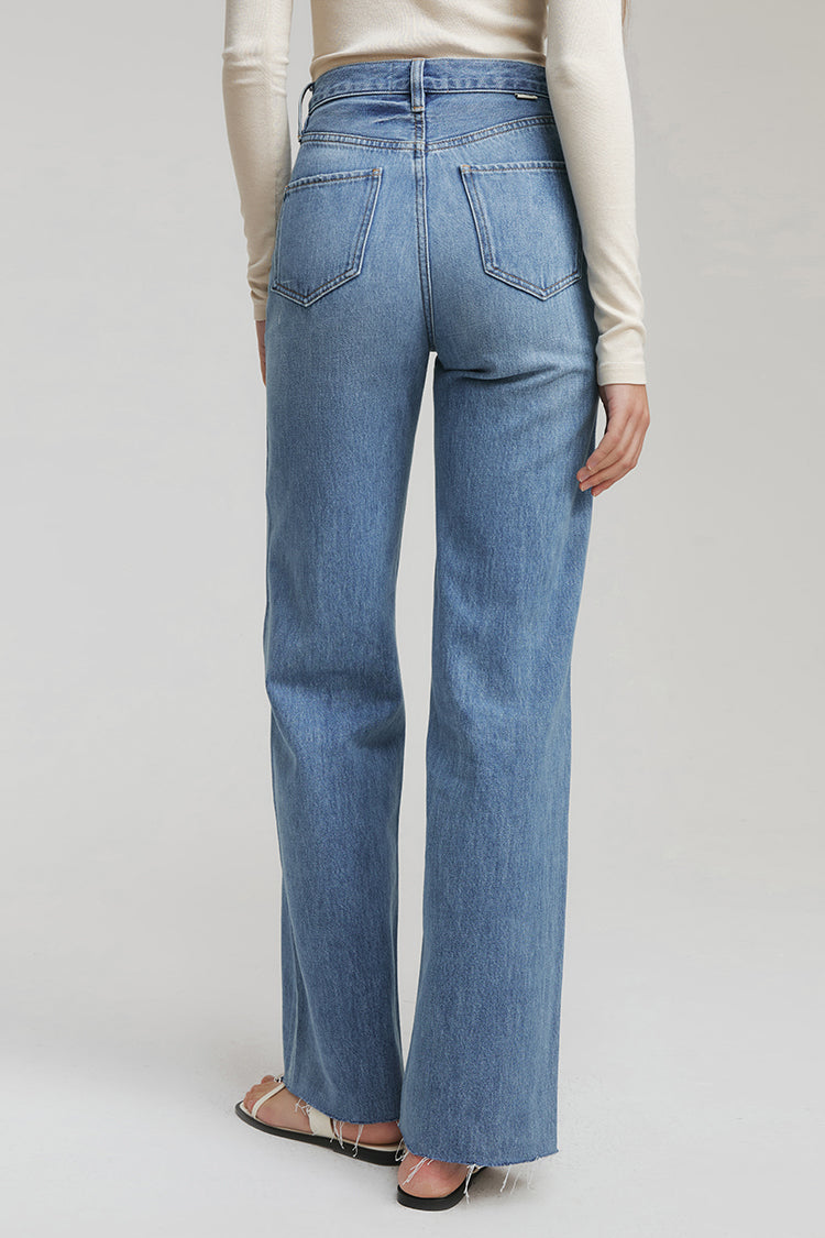 Palm Ease Lightweight High-Rise Relaxed Wide Leg Jeans