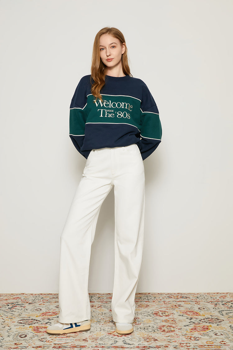 Whitefish High Rise Wide Jeans Mid-weight Denim Coney Island