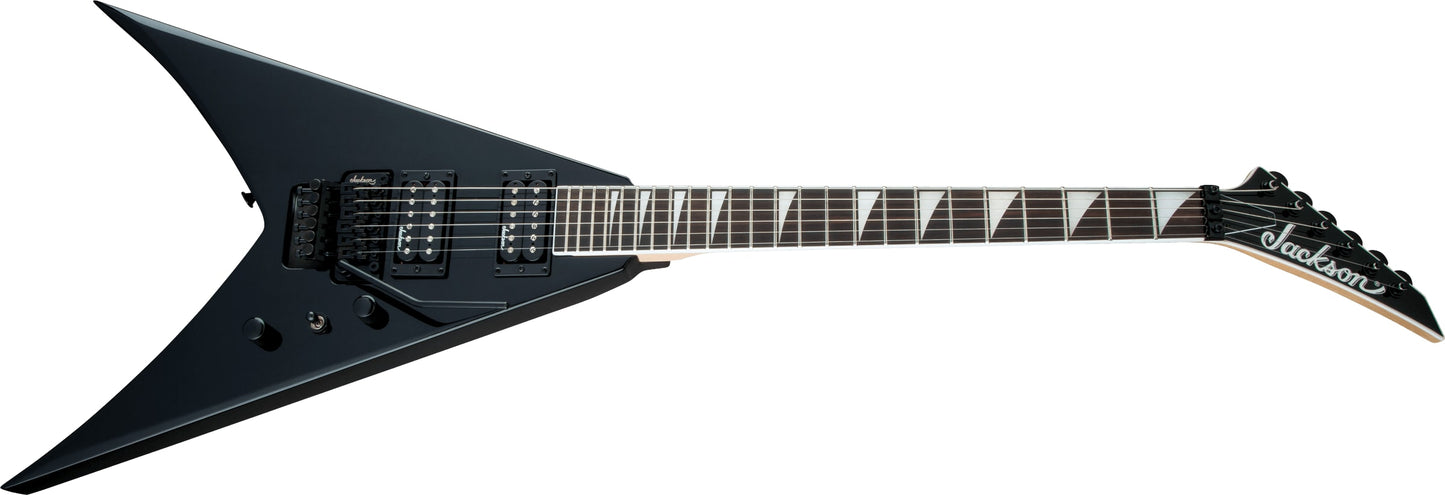 Jackson King V Gloss Black Electric Guitar JS32 JS Series
