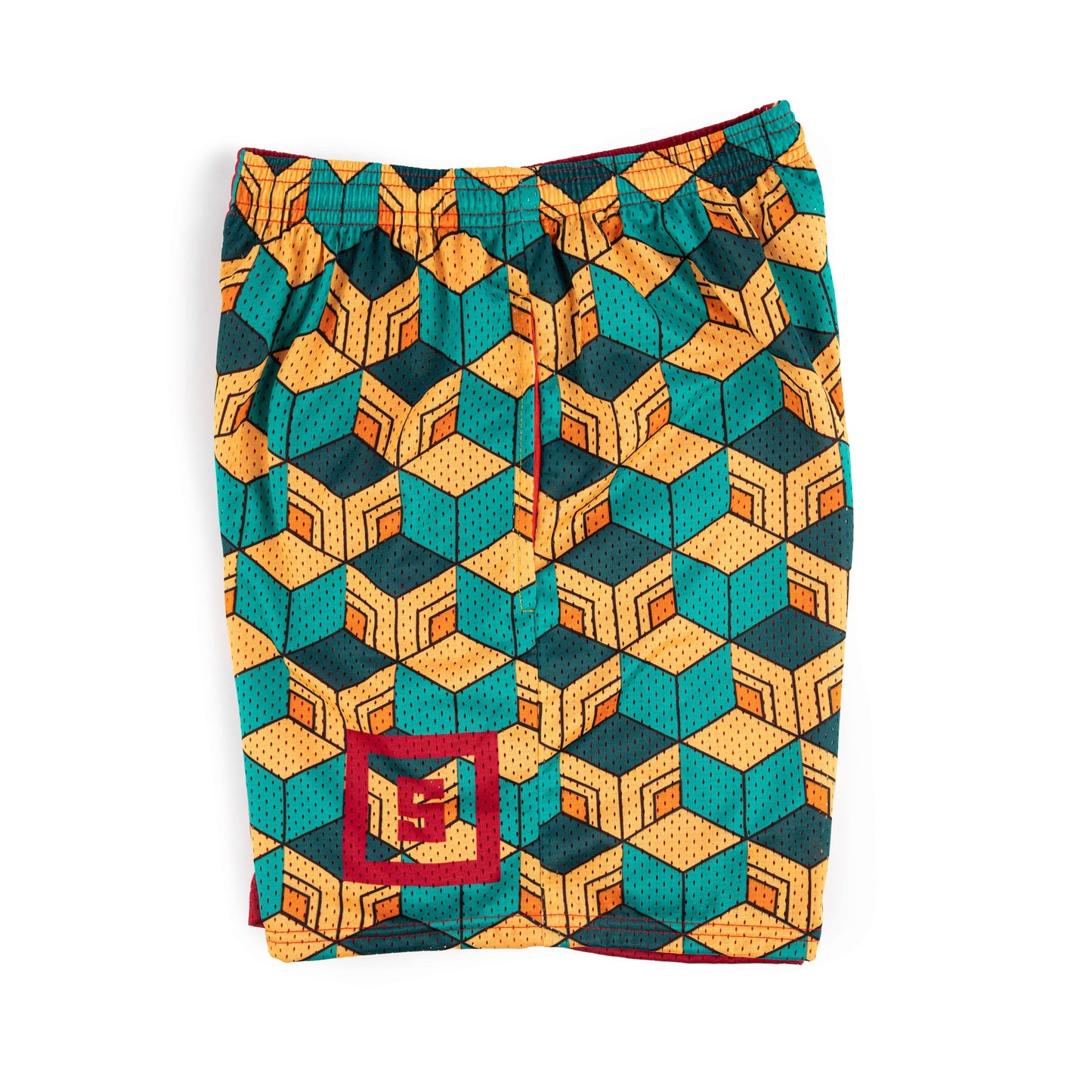 Water Pillar Premium Air Ventilation Mesh Unisex Shorts
