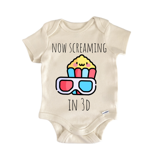 3D Movie Theater Cinema - Baby Bodysuit