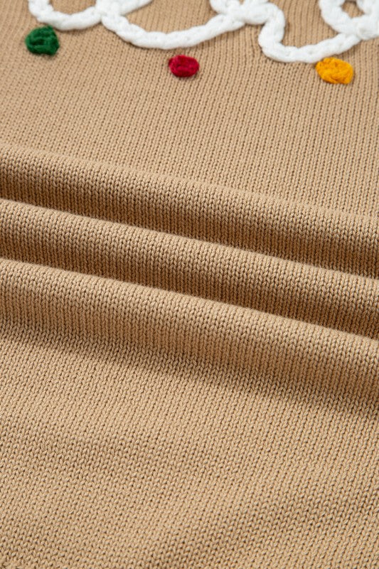 Merry Dot Dolman Sleeve Sweater Soft Knit Sweater