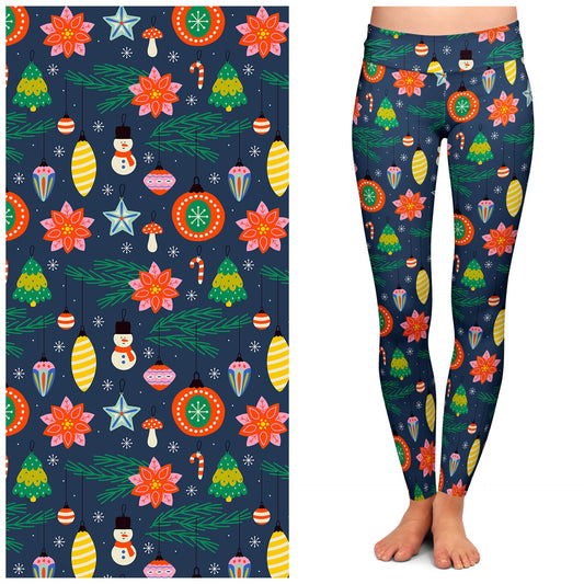 "Christmas Cheer" Buttery Soft Leggings by Lipstick & Chrome