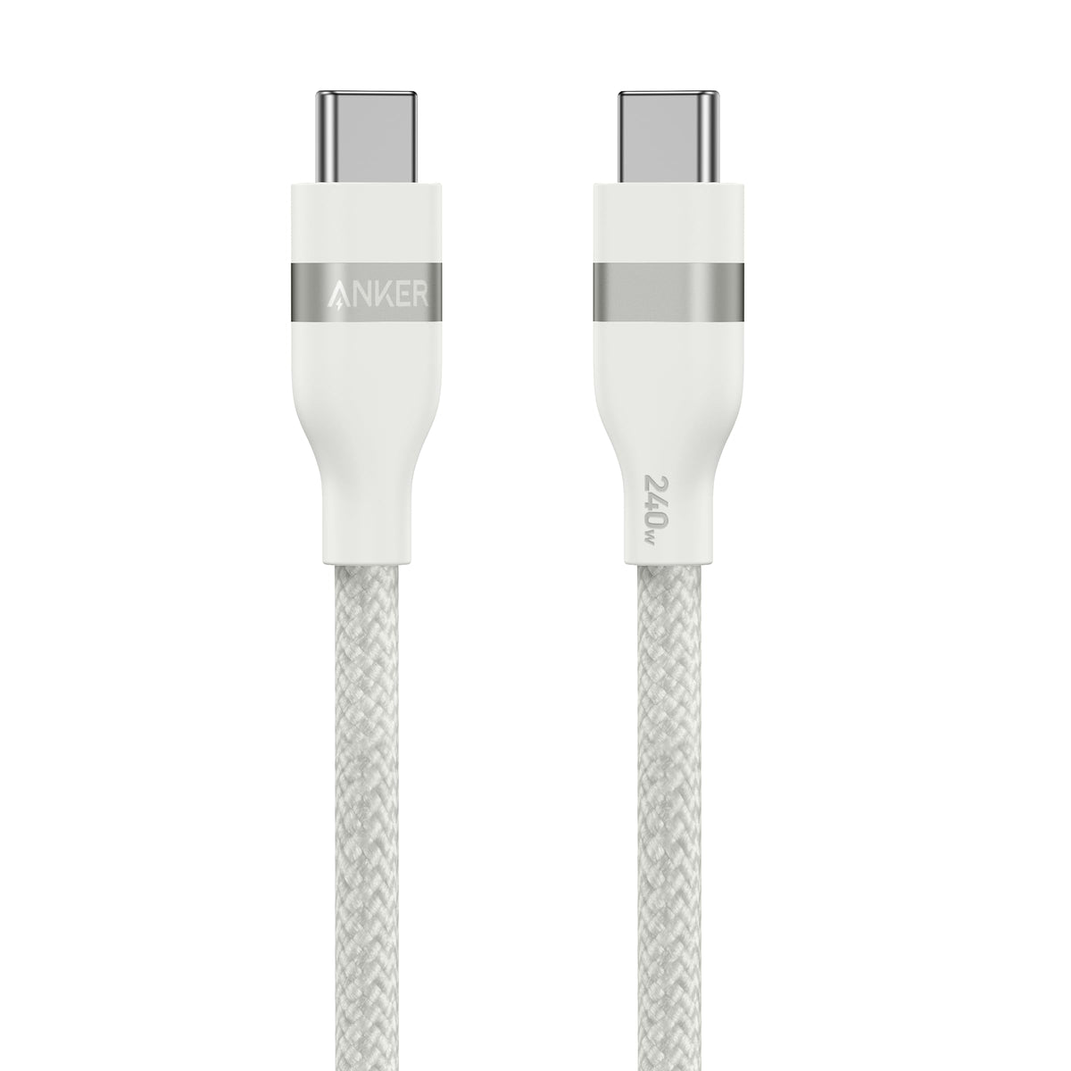 Anker 240W Upcycled-Braided USB-C to USB-C Cable (3 ft / 6 ft)
