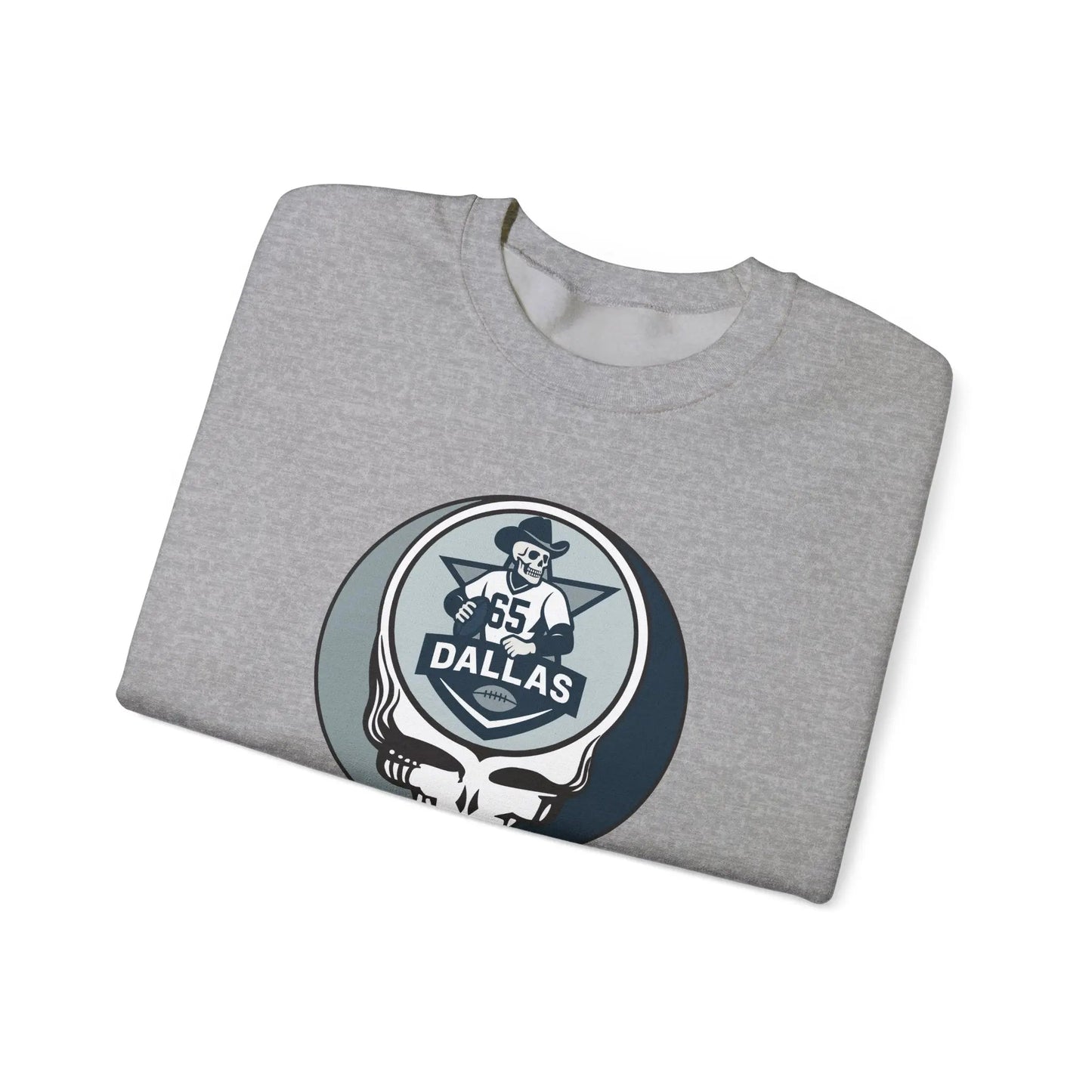 Grateful Dead Stealie Crewneck Sweatshirt Heavy Blend Unisex Gildan