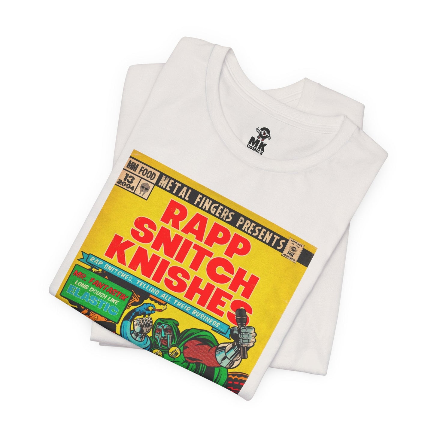 Rapp Snitch Knishes Comic Book Art - Unisex Jersey Short Sleeve Tee