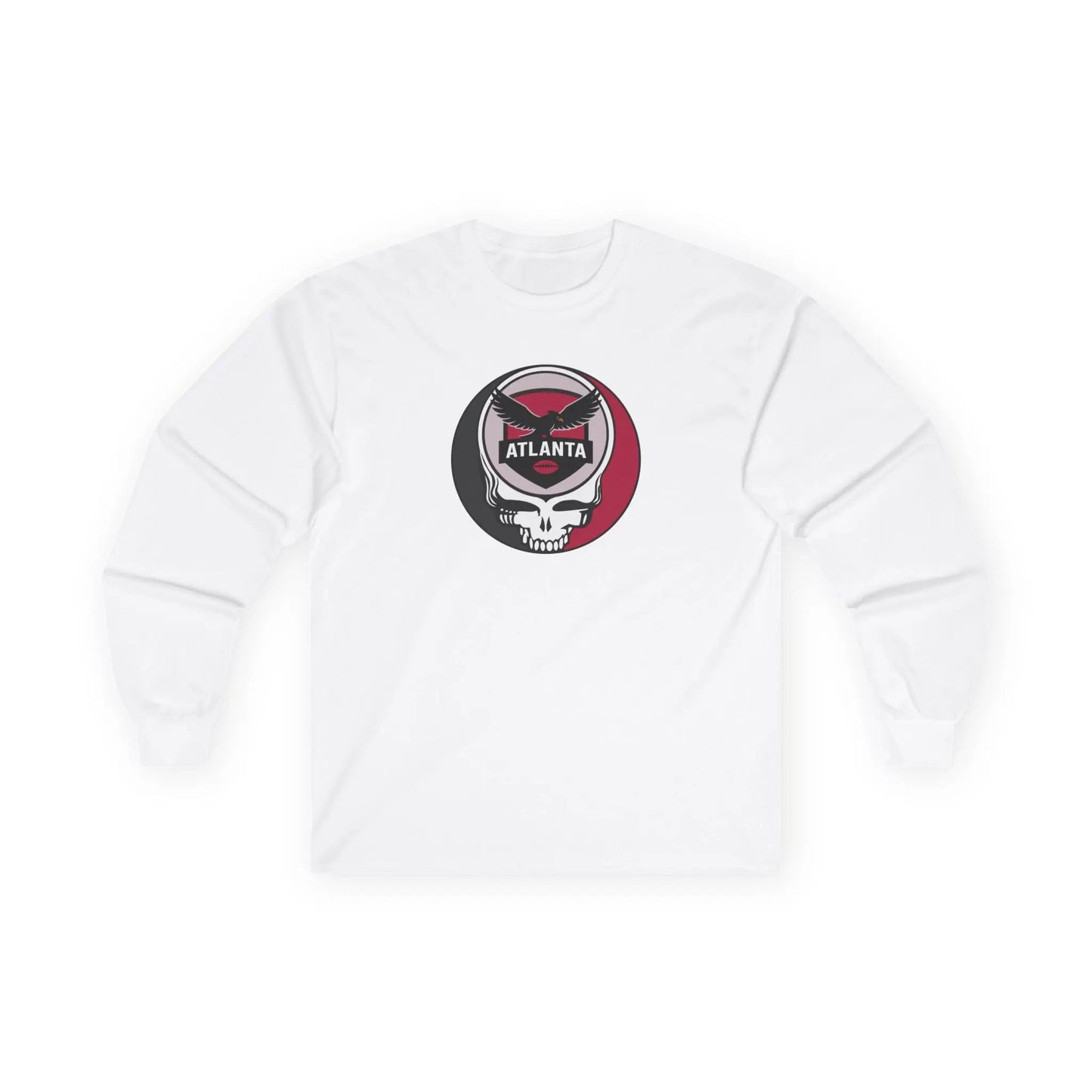 Grateful Dead Long Sleeve Tee Atlanta Falcons Stealie NFL The Gridiron Collection