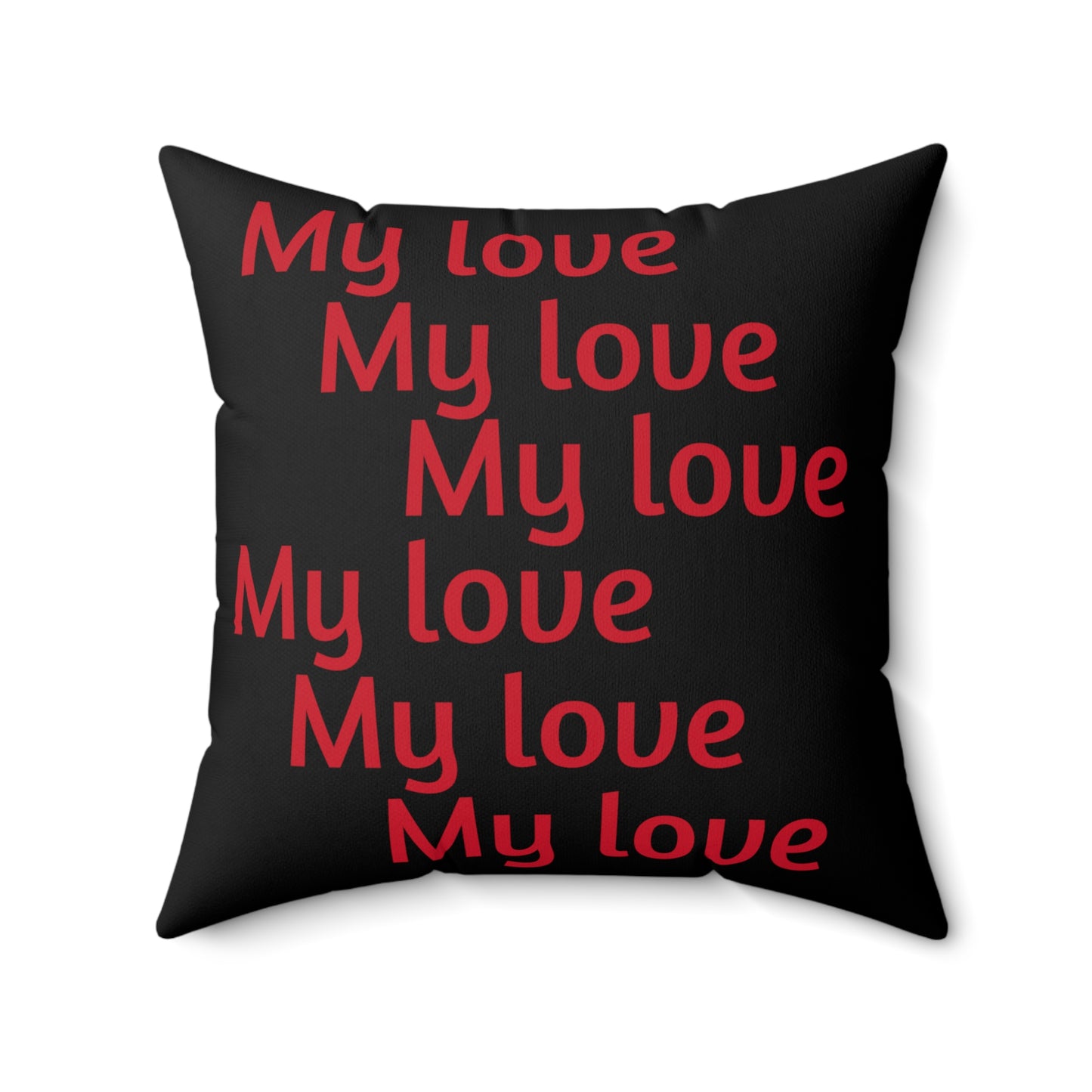 Valentine's day best home decor Spun Polyester Square Pillow