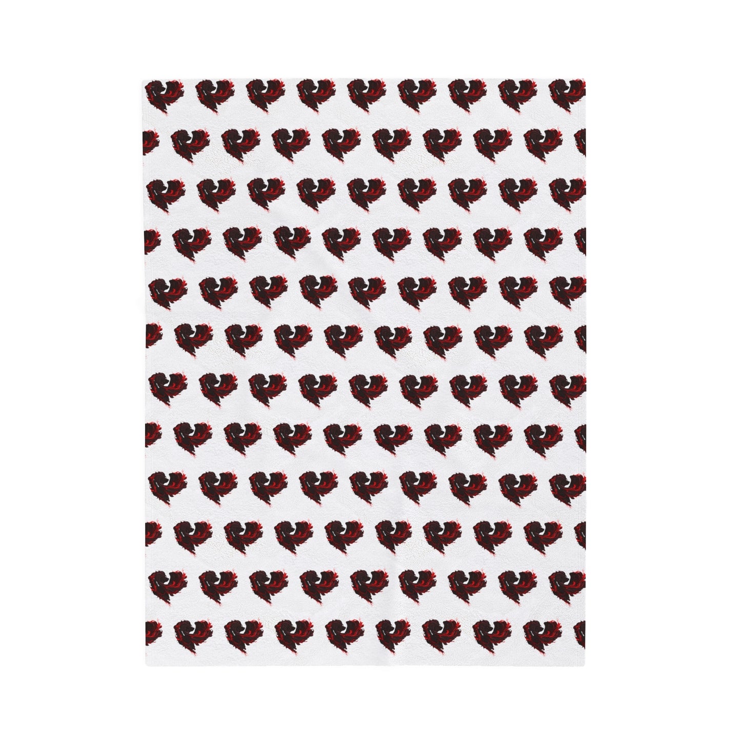 Valentine's Day Velveteen Plush Blanket