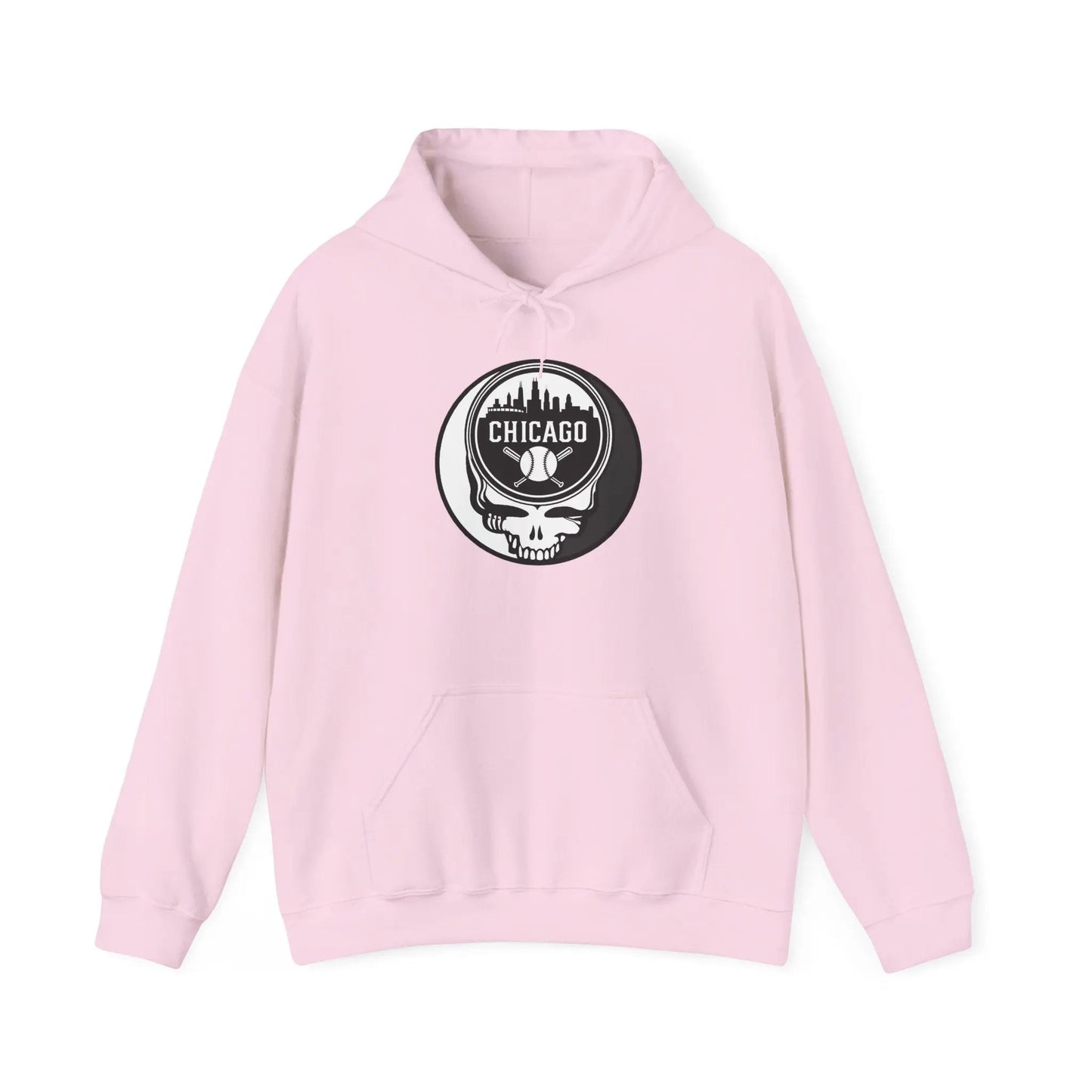 Chicago Baseball Edition Unisex Heavy Blend Hoodie Grateful Dead