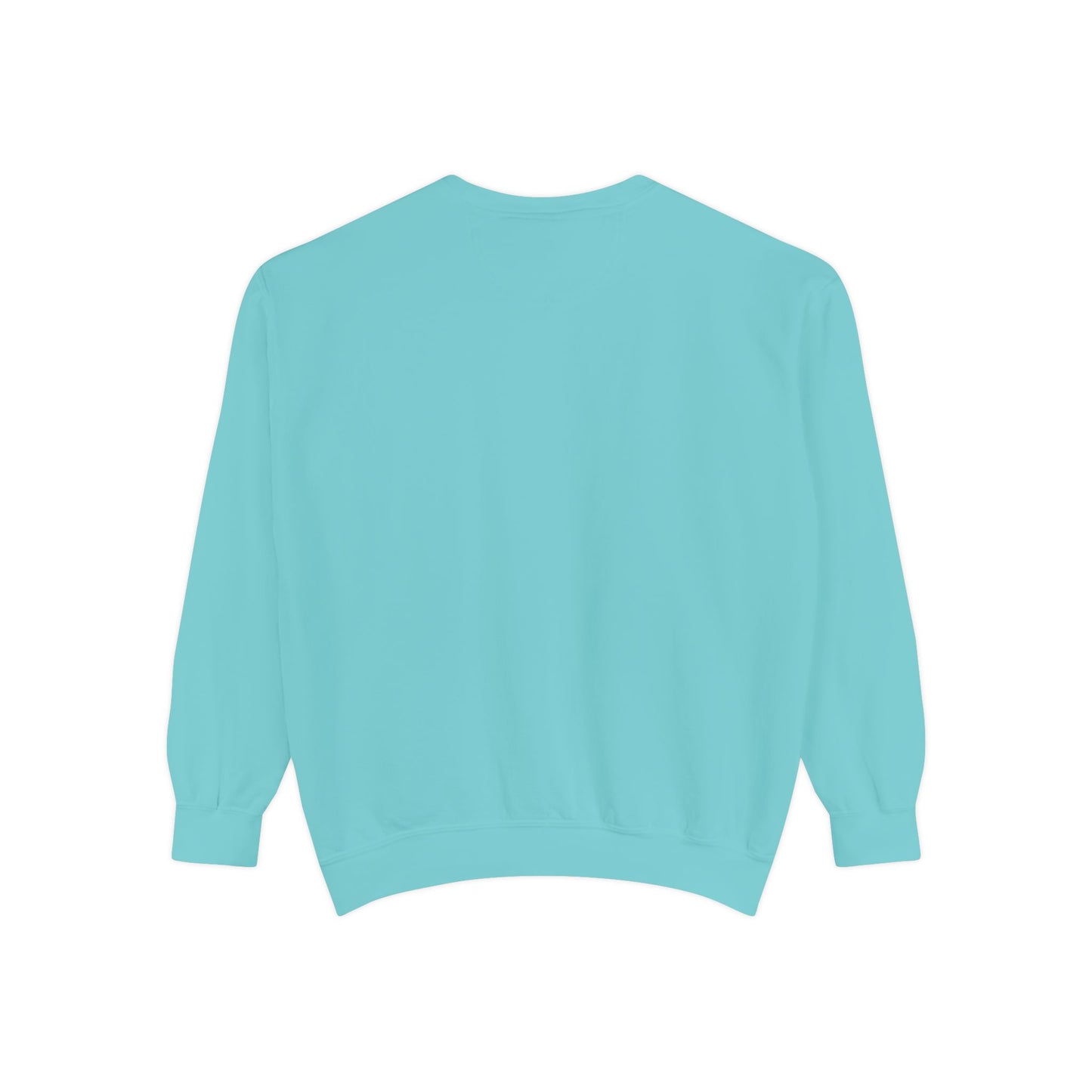 Unisex Garment-Dyed Sweatshirt - Chill Vibes with STRAWBERIFY Text