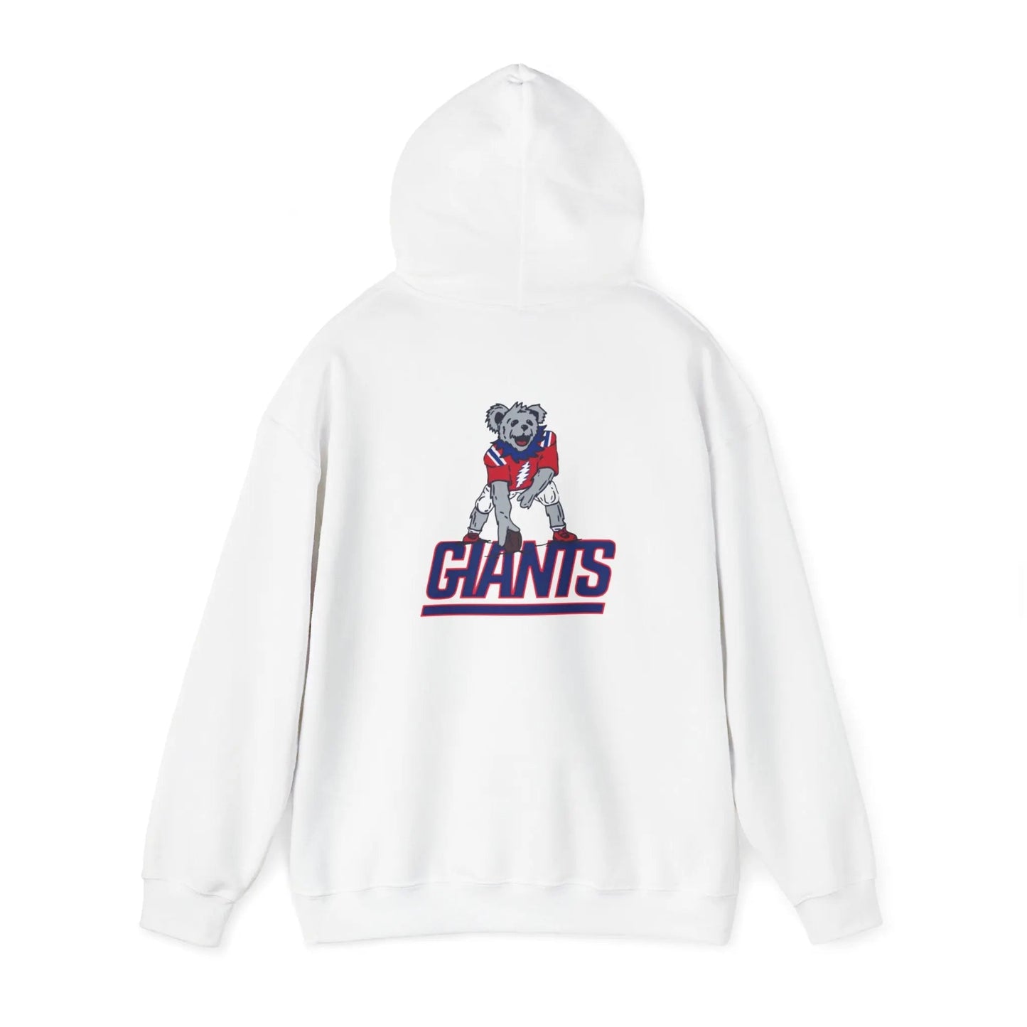 New York Giants Dancing Bear Unisex Hoodie Two-Sided The Gridiron Collection