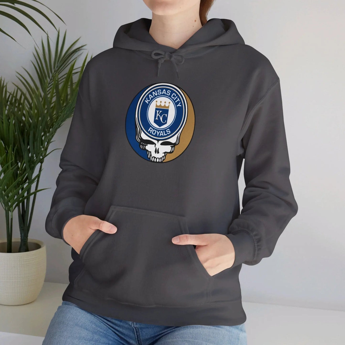 Kansas City Baseball Edition Heavy Blend Hoodie Unisex The Ballpark Collection Grateful Dead