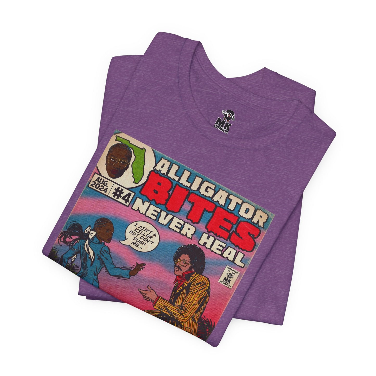Denial is a River - Alligator Bites Unisex Jersey Short Sleeve Tee