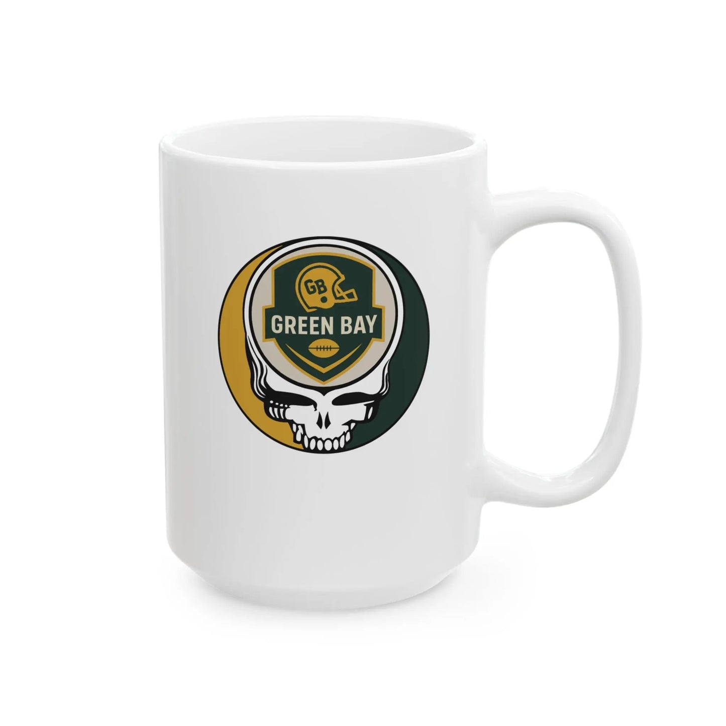 Green Bay Edition Stealie Ceramic Coffee Mug NFL The Gridiron Collection