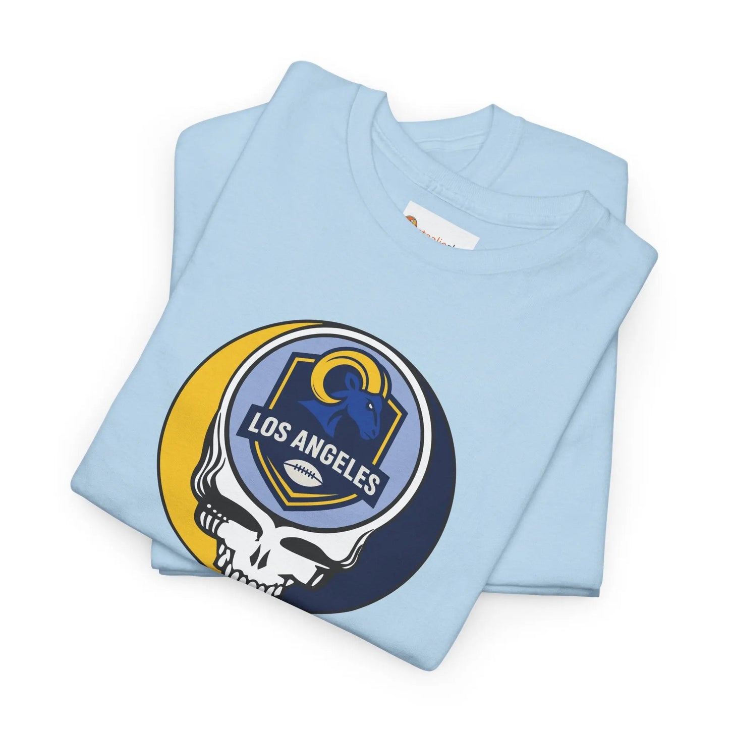 Los Angeles Rams Grateful Dead Steal Your Face T-Shirt The Gridiron Collection NFL