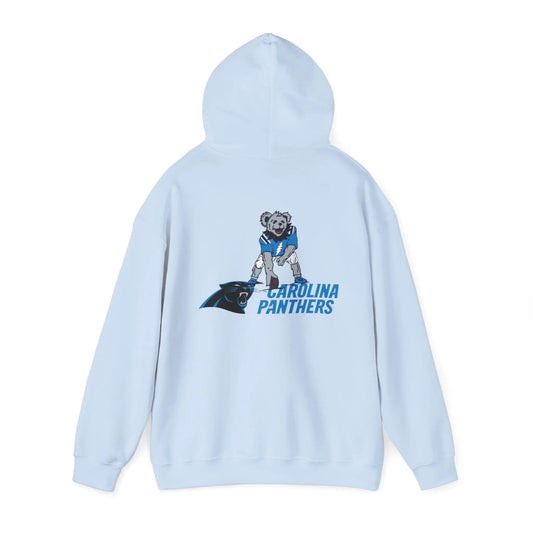 Carolina Panthers Dancing Bear Unisex Two-Sided Hoodie The Gridiron Collection