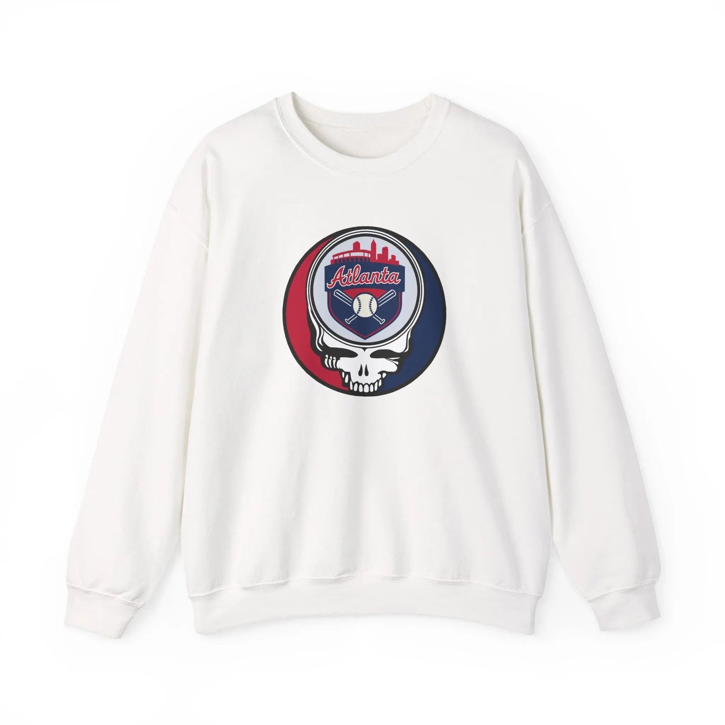 Grateful Dead Stealie Heavy Blend Crewneck Sweatshirt MLB