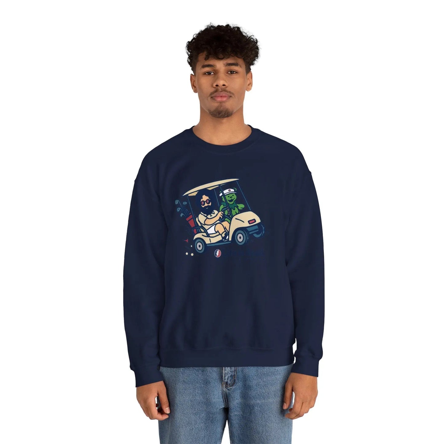 Life is dead. Crewneck Sweatshirt Unisex Heavy Blend Crewneck Sweatshirt Gildan