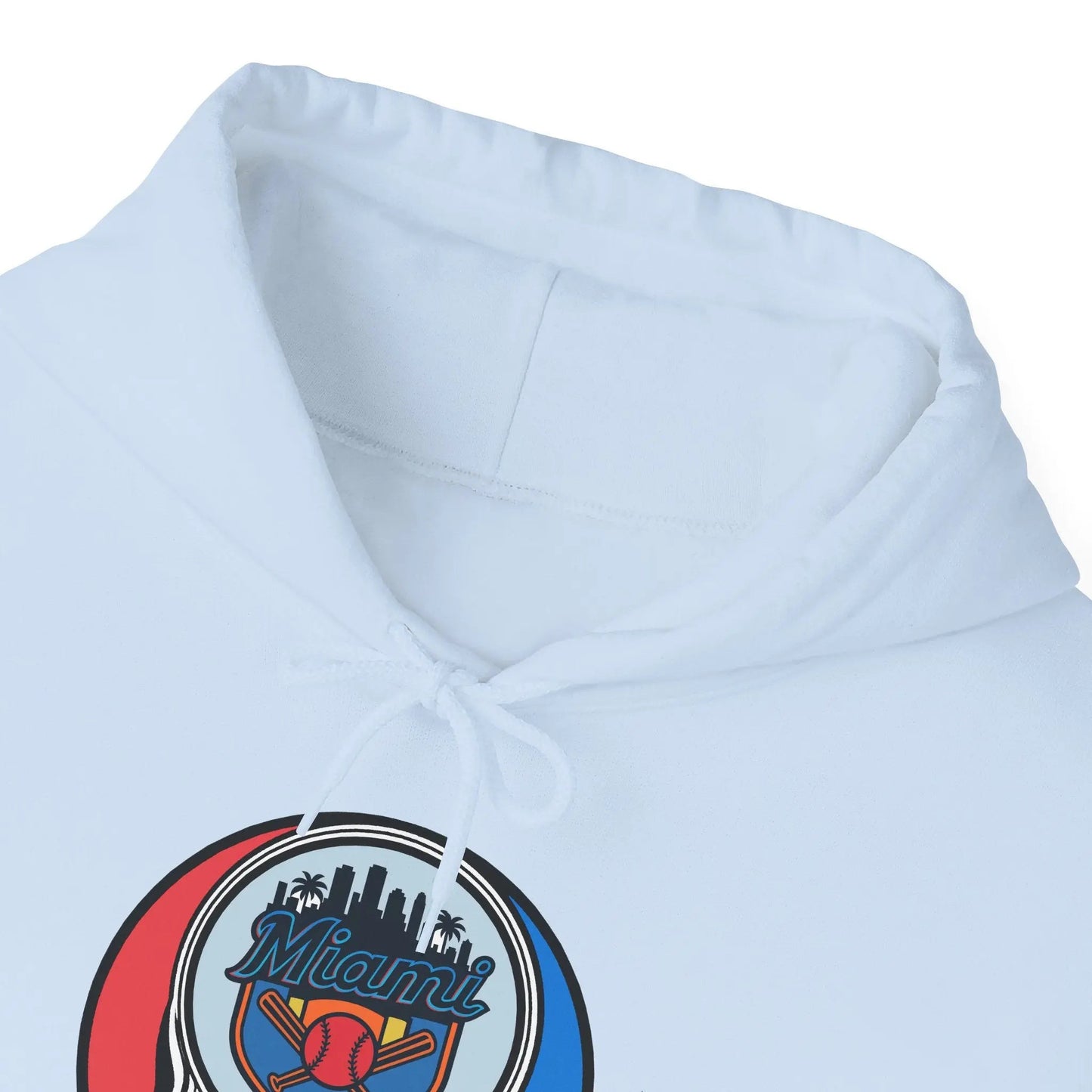 Miami Marlins Grateful Dead Unisex Heavy Blend Hoodie The Ballpark Collection