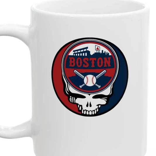 Boston Baseball Edition Stealie Ceramic Mug 15 Ounce MLB