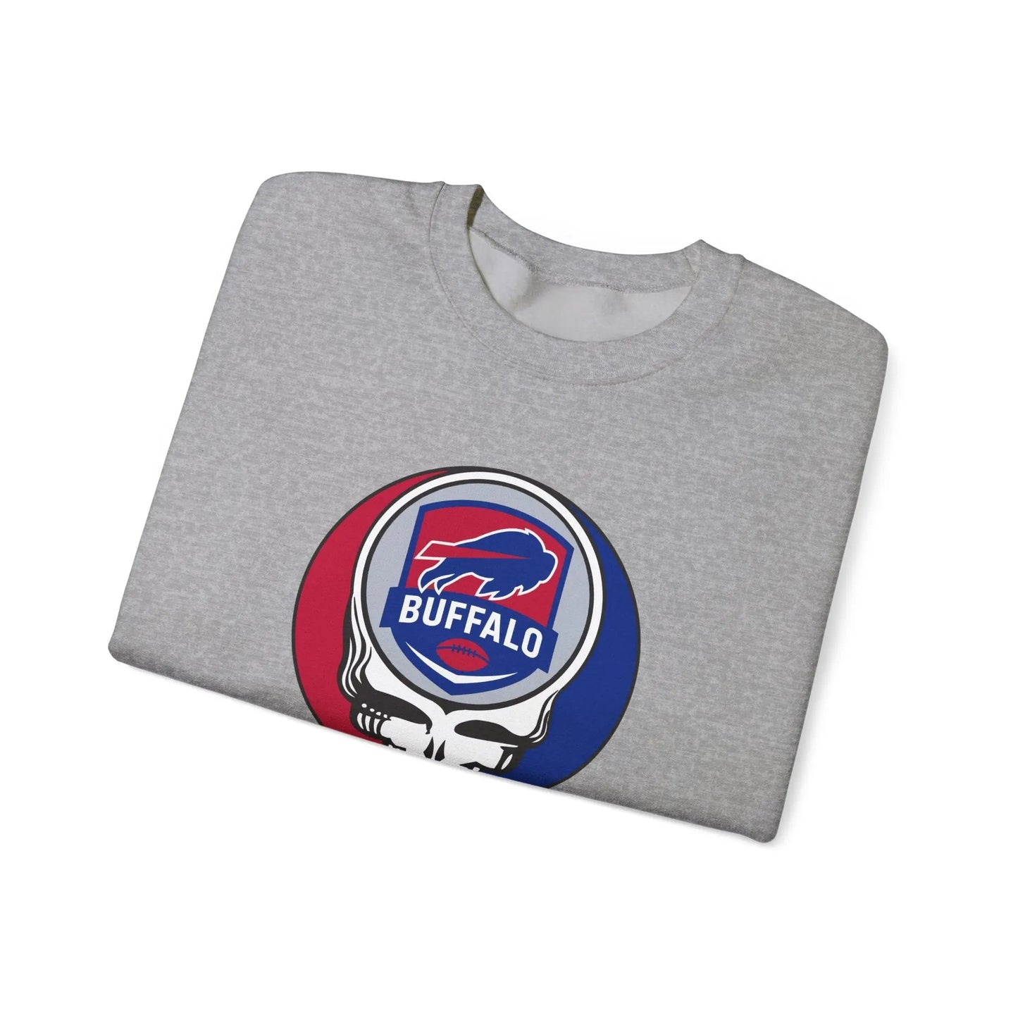 Buffalo Bills Grateful Dead Stealie Crewneck Sweatshirt Unisex NFL