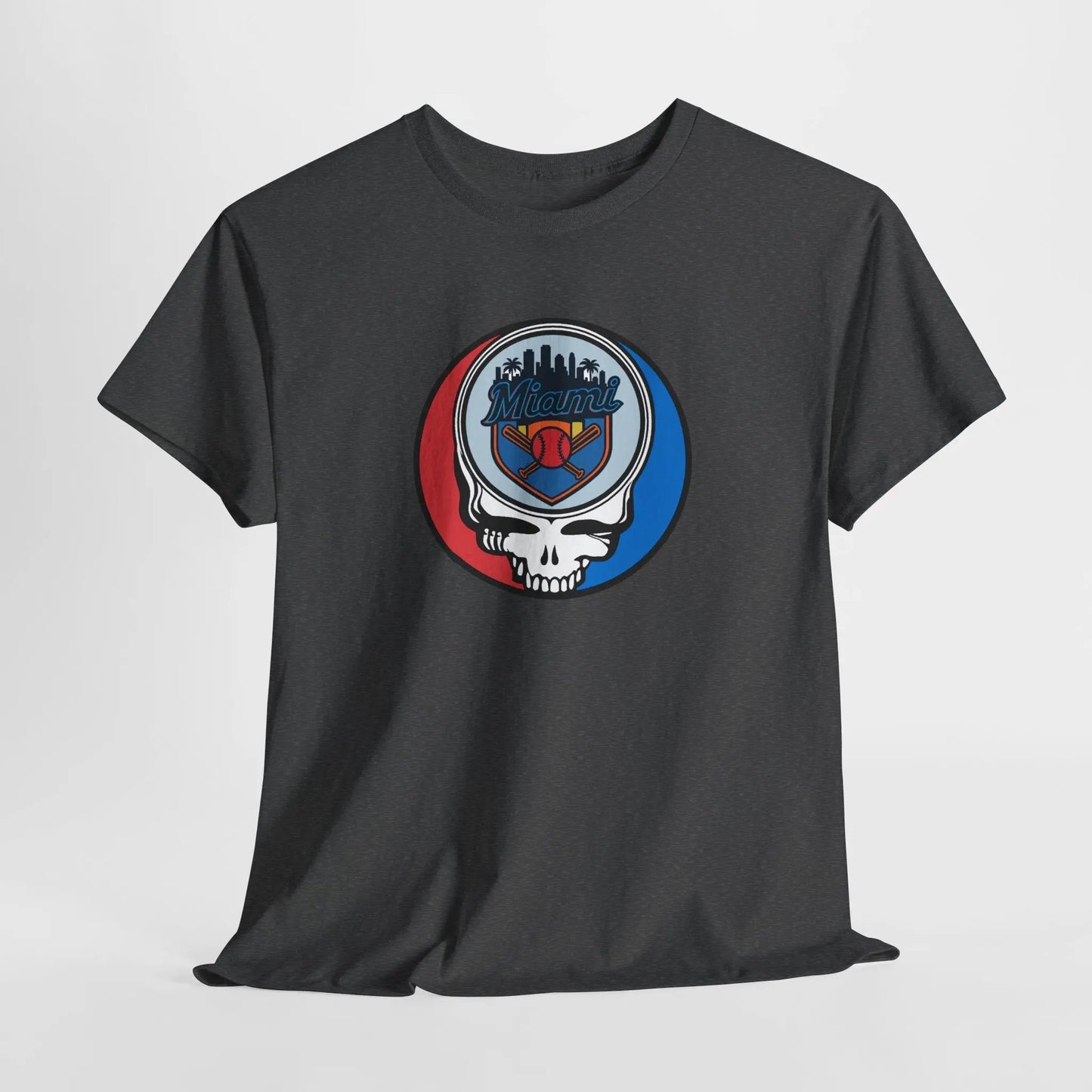 Miami Marlins Steal Your Face Classic Stealie T Shirt MLB