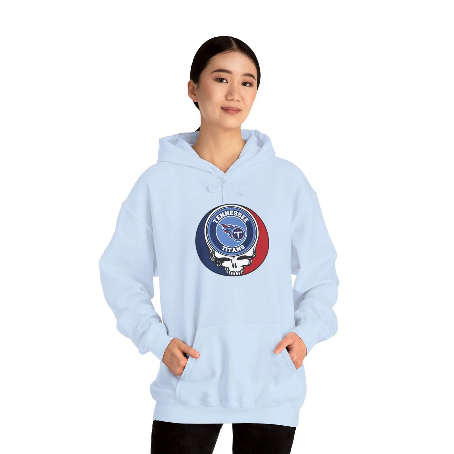 Tennessee Titans Grateful Dead Hooded Sweatshirt The Gridiron Collection
