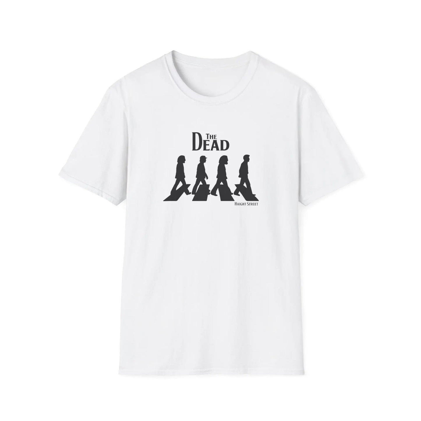 Jerry Road Haight Street Crosswalk Silhouettes T-Shirt