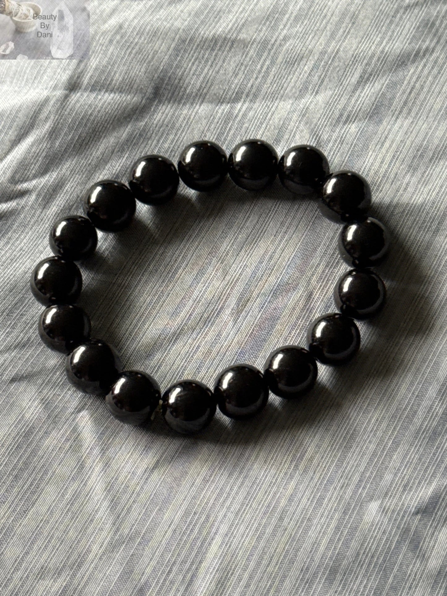 12mm Onyx Protection Bracelet Jewelry Beauty by Dani