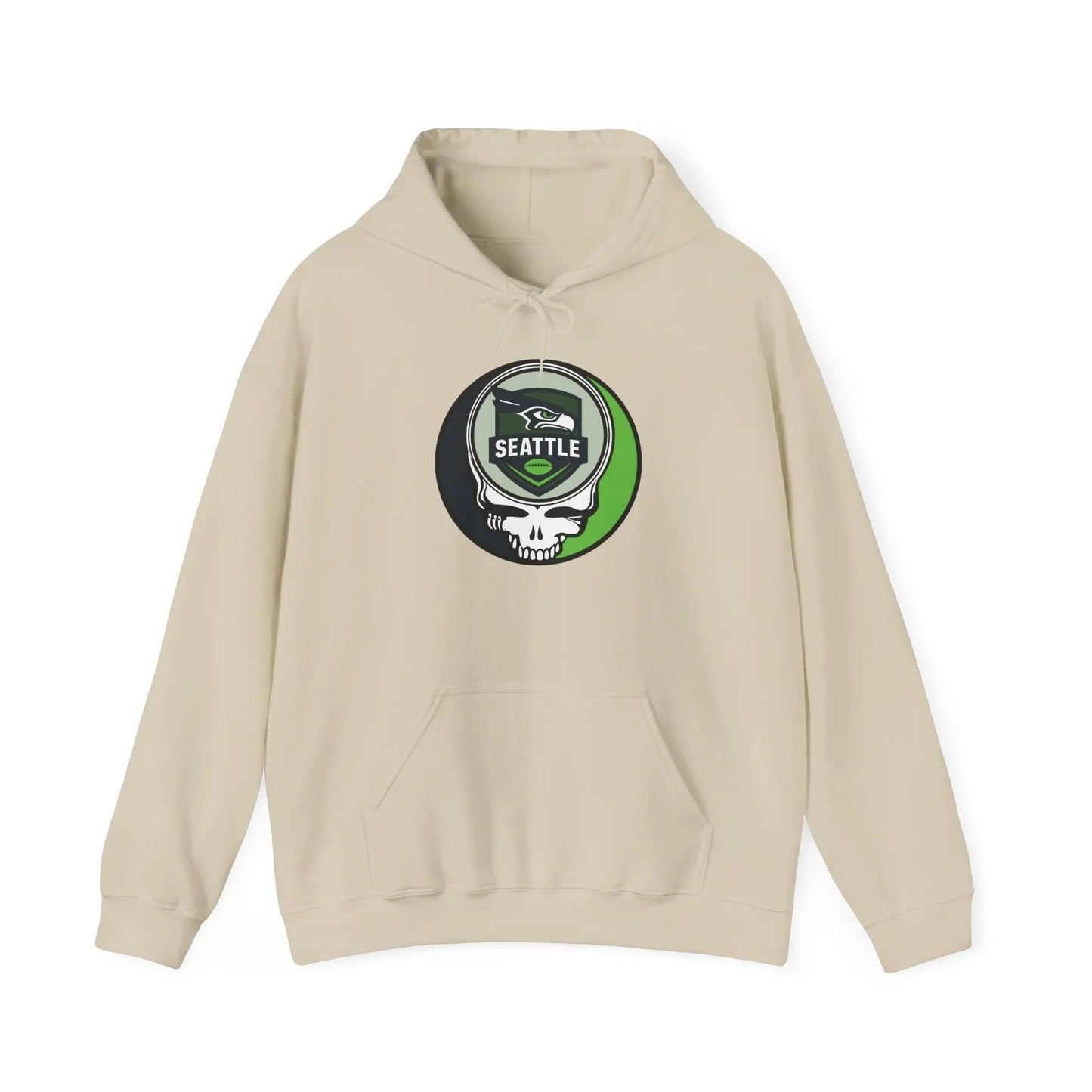 Seattle Seahawks Stealie Grateful Dead Hooded Sweatshirt NFL Gridiron Collection