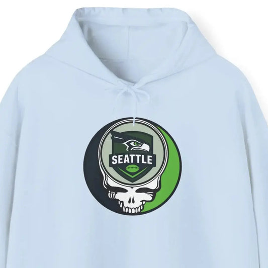 Seattle Seahawks Stealie Grateful Dead Hooded Sweatshirt NFL Gridiron Collection