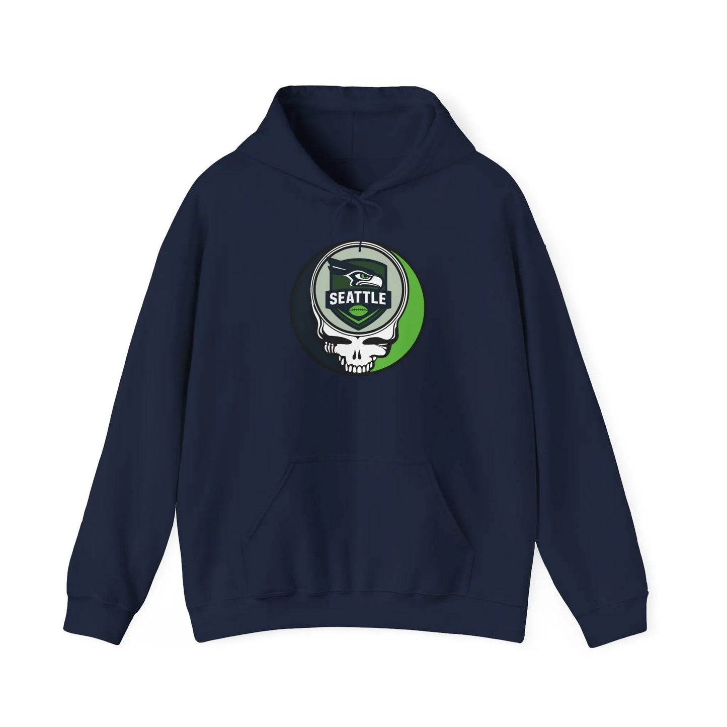 Seattle Seahawks Stealie Grateful Dead Hooded Sweatshirt NFL Gridiron Collection
