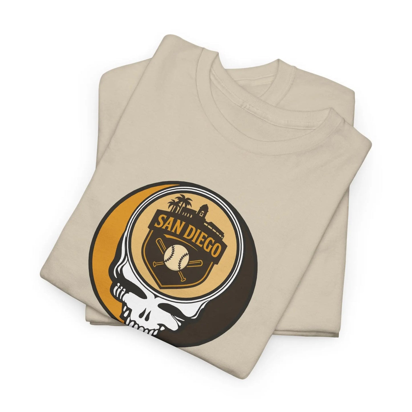 San Diego Padres Baseball Stealie Grateful Dead T-Shirt MLB