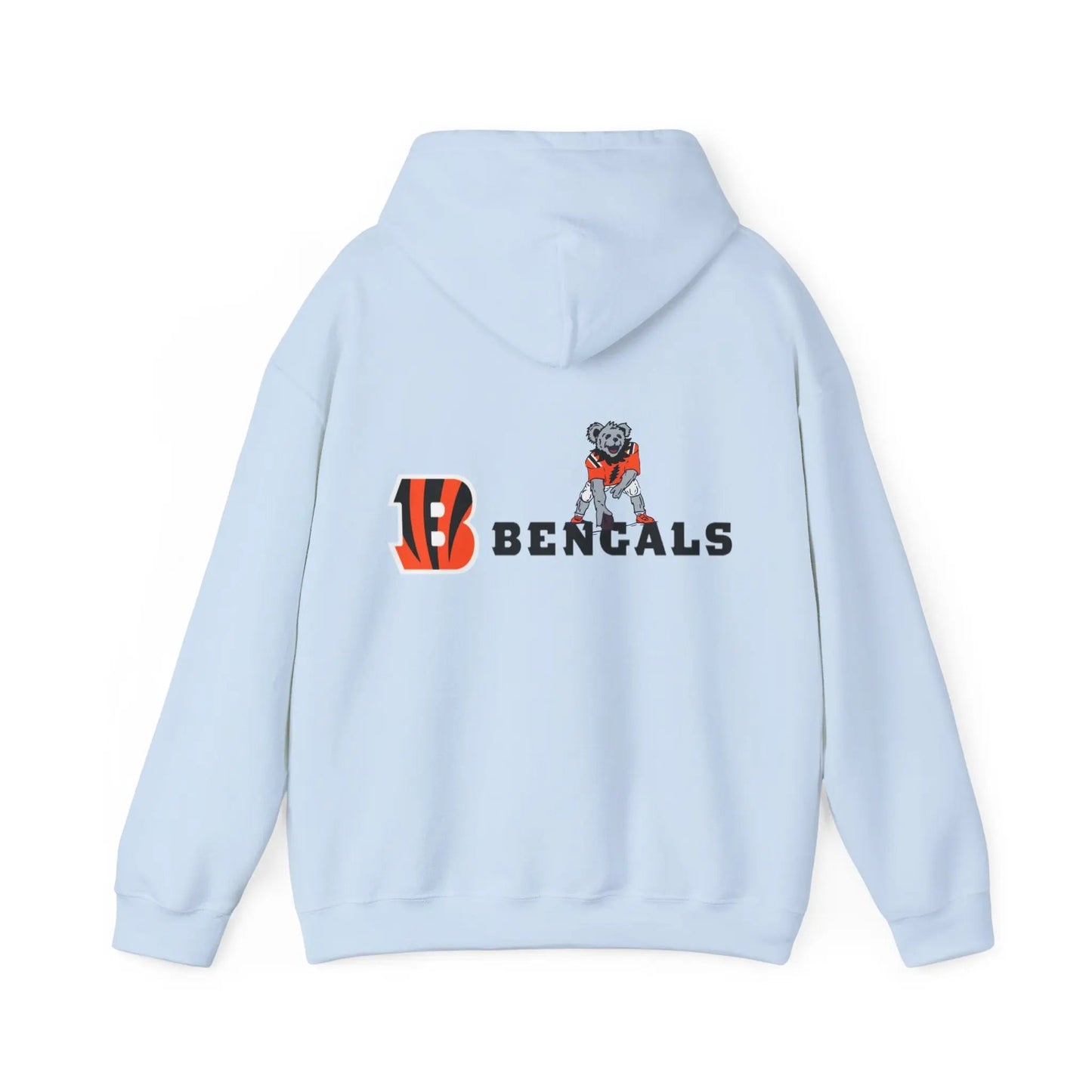 Cincinnati Bengals Dancing Bear Unisex Hoodie Two-Sided The Gridiron Collection