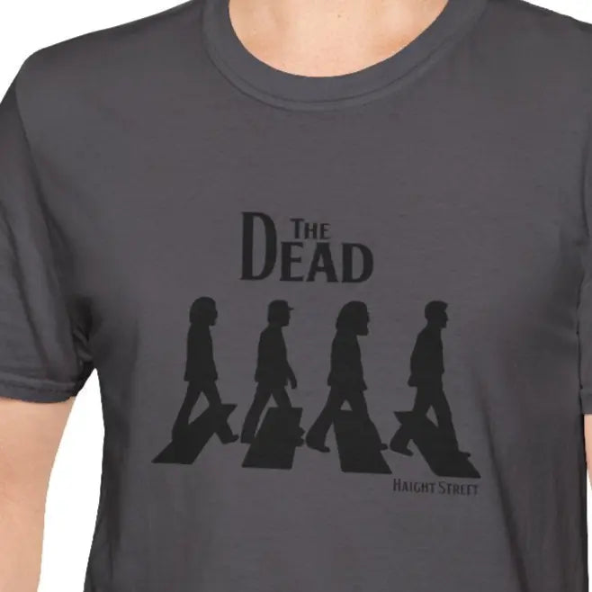 Jerry Road Haight Street Crosswalk Silhouettes T-Shirt