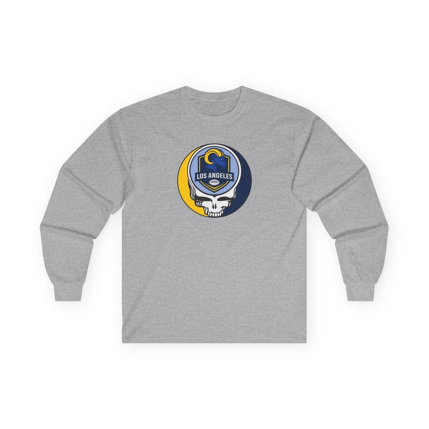 Ultra Cotton Long Sleeve Tee Vintage Weight Los Angeles Edition Stealie