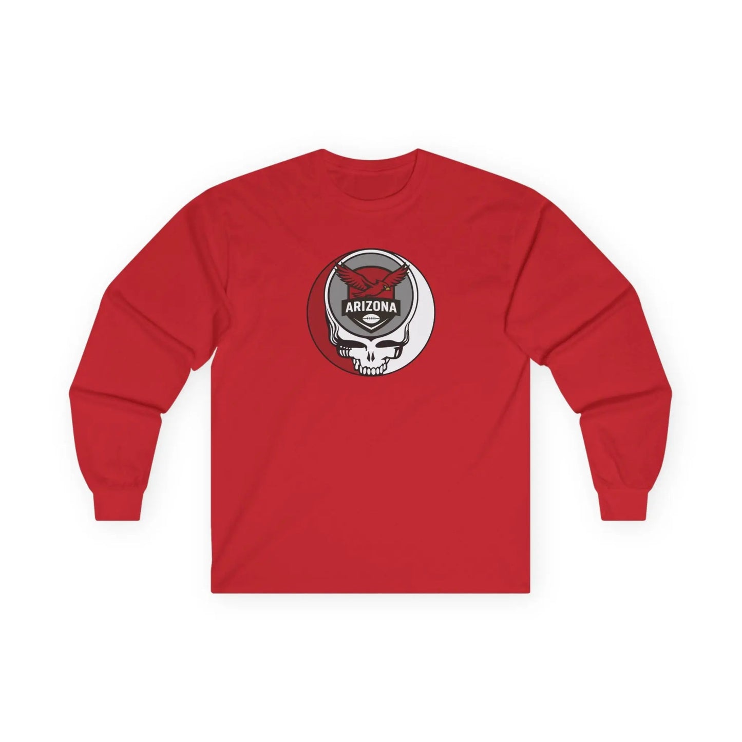 Arizona Cardinals Stealie Ultra Cotton Long Sleeve Tee The Gridiron Collection
