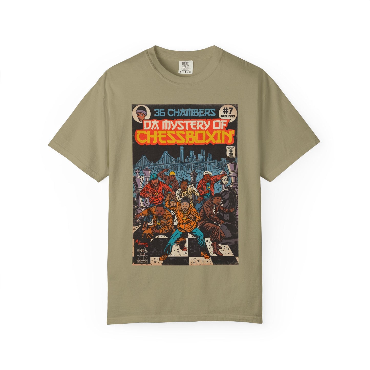 Da Mystery of Chessboxin Unisex Comfort Colors T-shirt