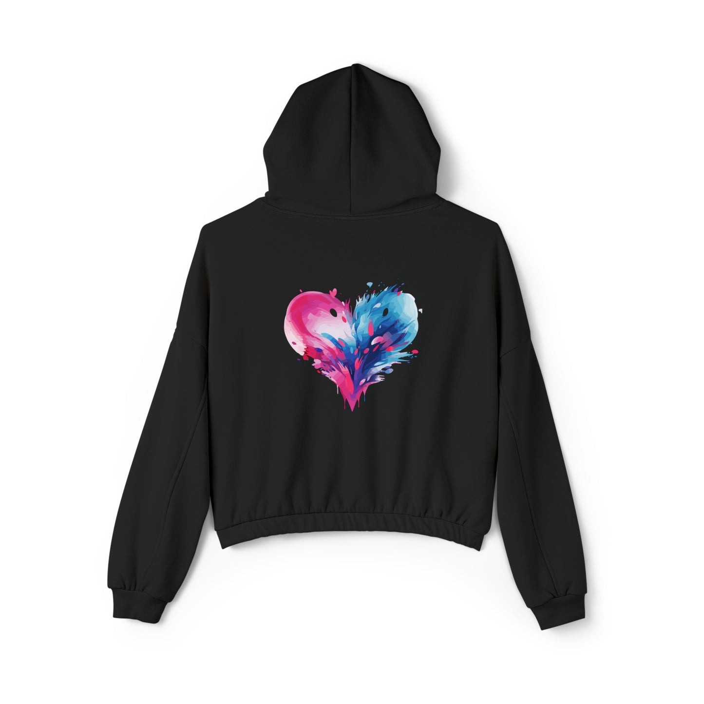 Valentine's best Gift, Women's Cinched Bottom Hoodie