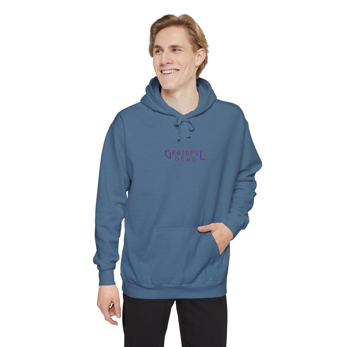 Tie-Dye Two-Sided Unisex Garment-Dyed Hoodie Bear Vineyard Collection