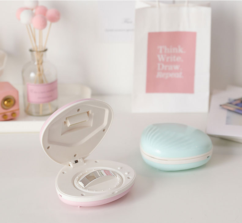 Shell Rainbow Projection Light USB Powered ABS Plastic