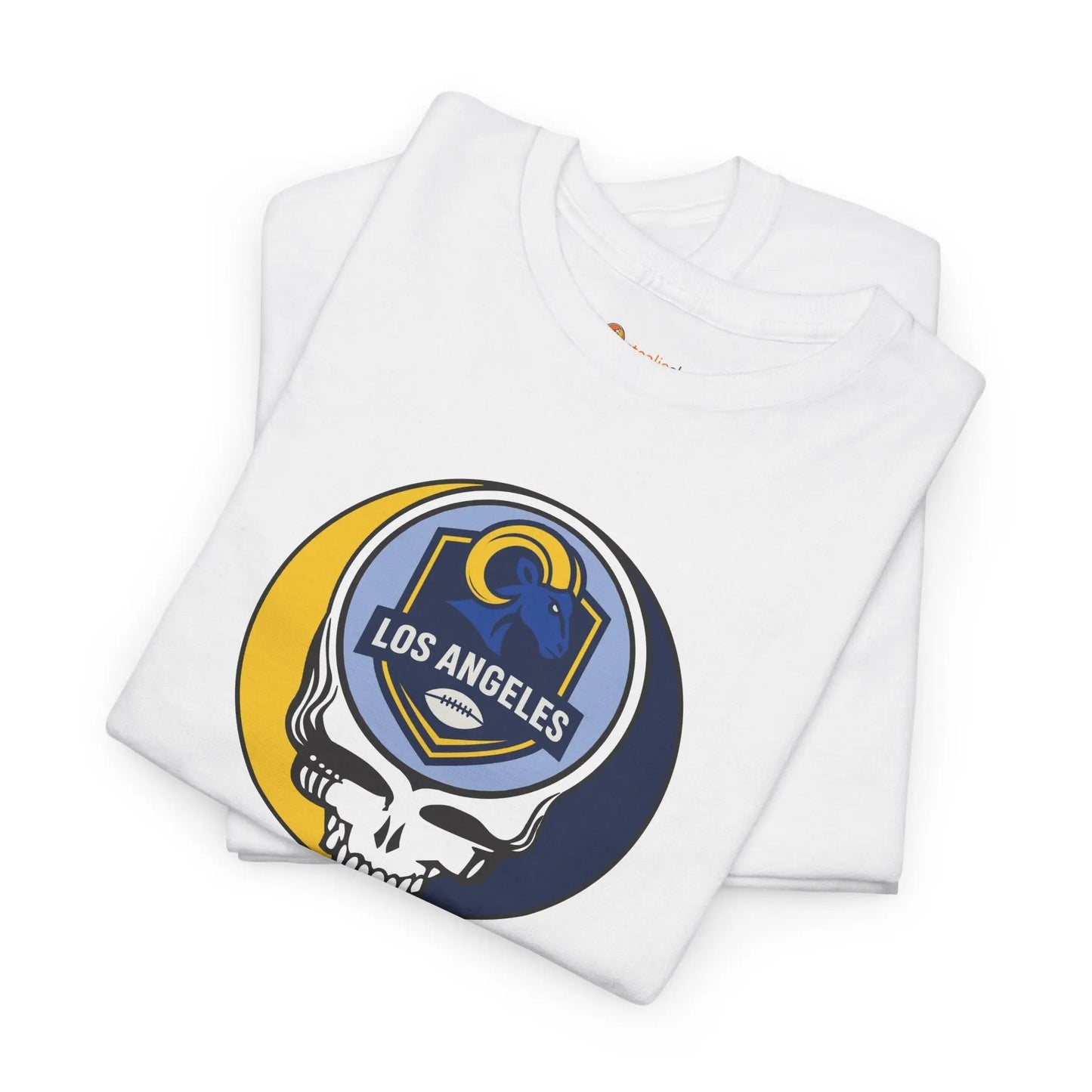 Los Angeles Rams Grateful Dead Steal Your Face T-Shirt The Gridiron Collection NFL