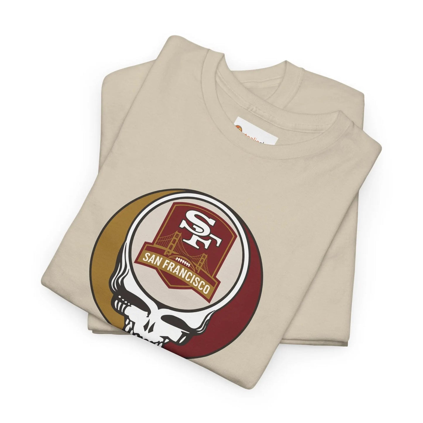 San Francisco 49ers Steal Your Face T-Shirt Grateful Dead NFL