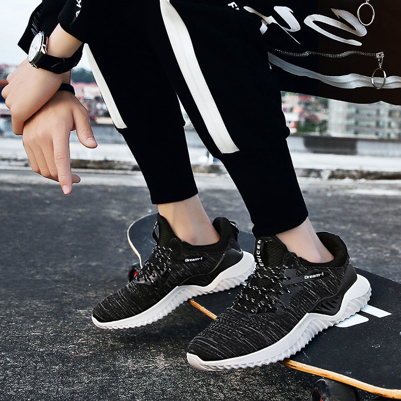 Student breathable running shoes lightweight running shoes Stepique