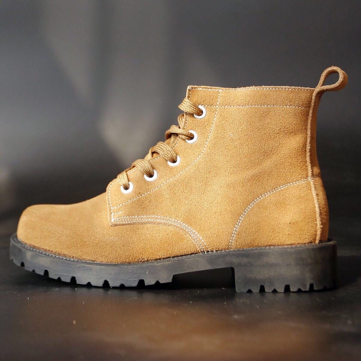 Fluffy Breathable Big-Head Construction-Site Safety Shoes