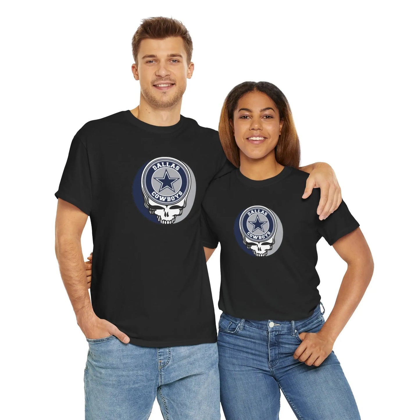 Dallas Cowboys Grateful Dead T-Shirt Steal Your Face Artwork