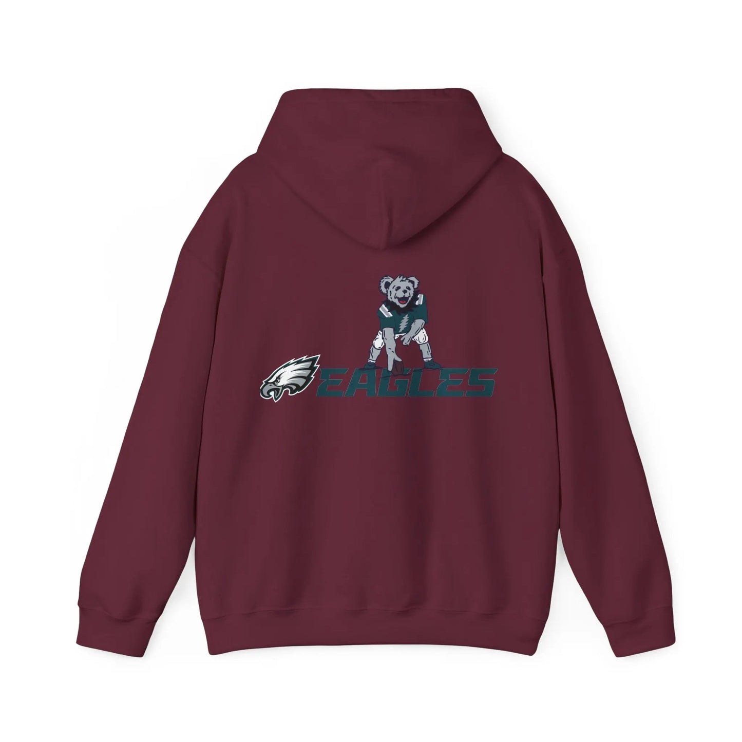Philadelphia Eagles Dancing Bear Unisex Hoodie Two-Sided The Gridiron Collection