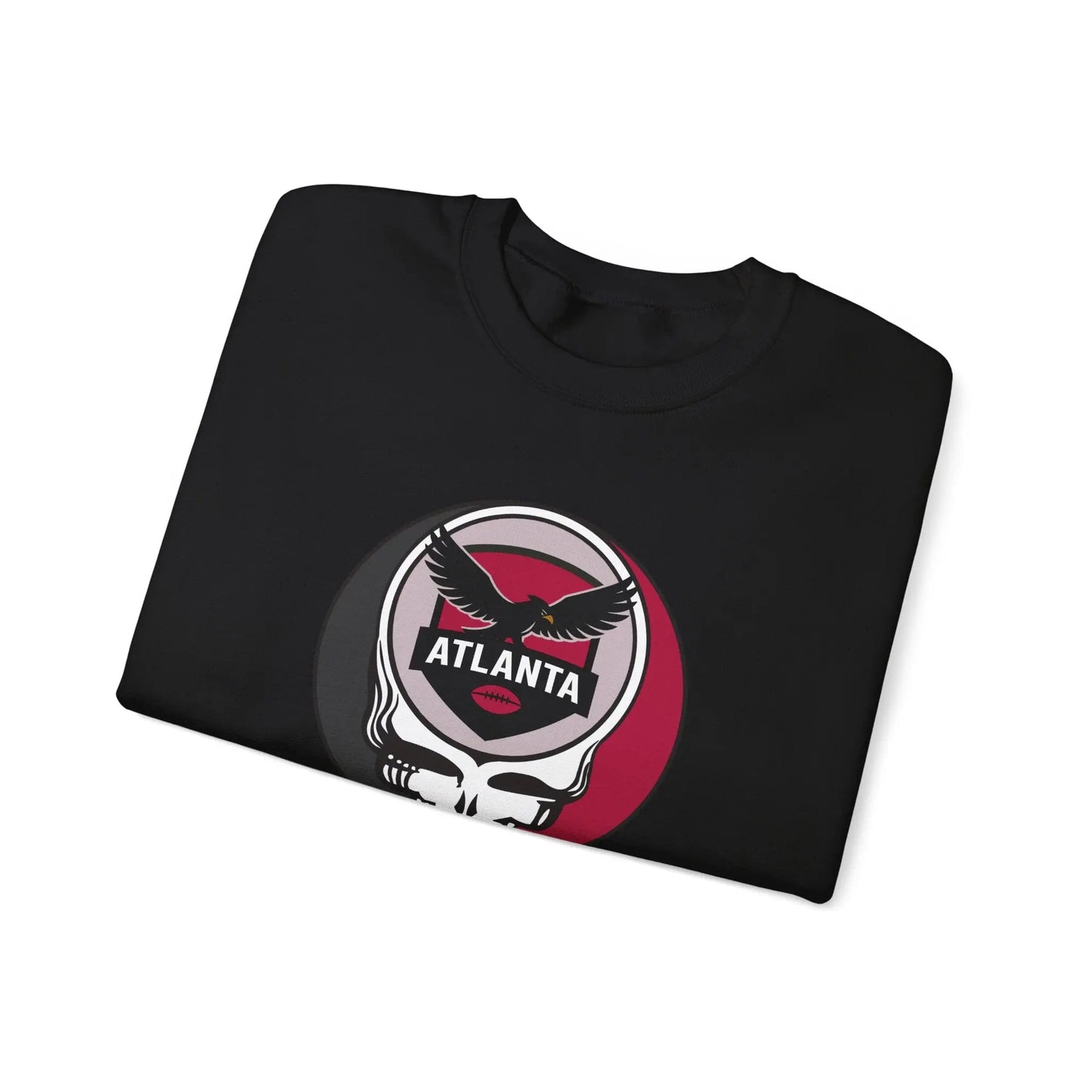 Gridiron Collection Atlanta Falcons Grateful Dead Stealie Crewneck Sweatshirt